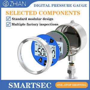 LCD 디스플레이 유압 압력 게이지 60mm 다이얼 디지털 압력계 M20 * 1.5 0.5% 100mm 다이얼-0.1 ~ 100Mpa 압력 게이지 - Product Image 3