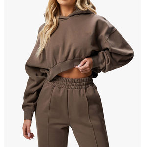 Chándal Unisex 2025, Chándal de Algodón y Felpa para Mujer, Grueso, Cómodo, 500 GSM, Talla Grande - Product Image 2