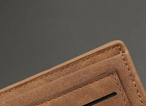 Portefeuille pour homme en cuir PU, nouveau design, fin, grande capacité, court, multi-cartes, porte-cartes - Product Image 5