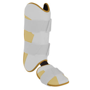 Protège-tibias de baseball en cuir à ajustement rapide avec protection professionnelle pour un soutien rapide des jambes lors des séances d'entraînement et d'échauffement - Product Image 2