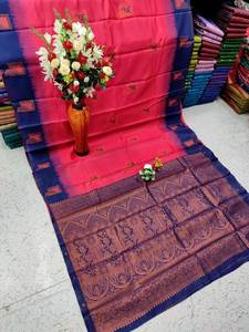 KUBERA ELITE MEENA FANCY LIGHT PESO SEDA SAREES - Product Image 2