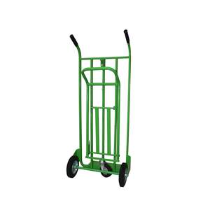 Chariot pliable robuste à 3 roues, transformable en panier, pour le shopping, le stockage et les outils, avec cadre robuste, personnalisable OEM - Product Image 2