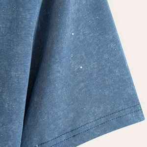 T-shirt pour homme avec strass, haut décontracté élégant, coupe ample, coton doux, matière confortable, t-shirt avec strass - Product Image 2