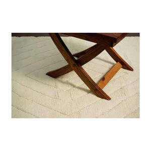 Alfombra bohemia de lana tejida a mano de un proveedor de confianza, alfombra moderna para el hogar con altura de pelo de felpa, la mejor oferta para uso en suelo lavable - Product Image 4