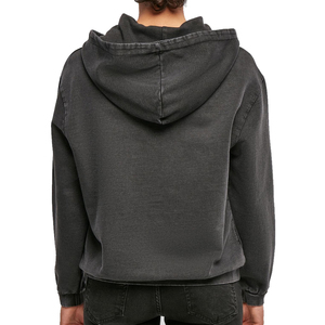 Chándal de nuevo estilo para hombre, Sudadera con capucha lavada con ácido y pantalones estilo acampanado, logotipo desgastado, diseño personalizado y cordón más grueso fuerte - Product Image 3