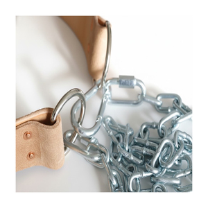 Ceinture de musculation professionnelle en cuir pleine fleur véritable personnalisée, robuste, avec fermeture à crochet pour la musculation - Product Image 4