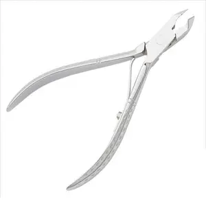 Lớp biểu bì và chăm sóc móng tay nipper thép không gỉ Sharp Blade công cụ làm móng tay với mùa xuân duy nhất chuyên nghiệp lớp biểu bì nipper