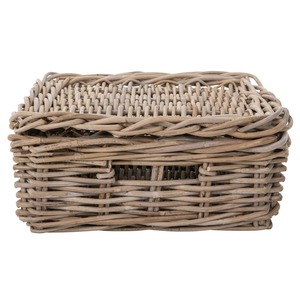 Rattan <b>basket</b> for <b>table</b> or shelf Handmade Storage <b>Basket</b> Wholesale eco-friendly Made in Viet Nam - Product Image 6