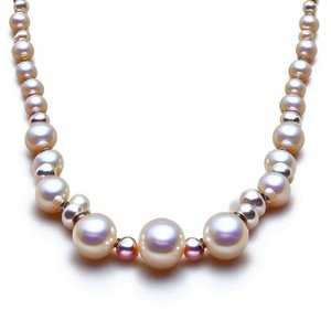 Collar de perlas de agua dulce de alta calidad, collares de plata de ley 925 para mujeres y niñas - Product Image 2