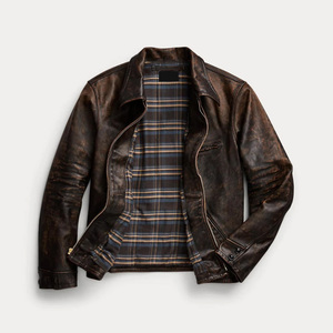 Best Quality And Best Price Customized Men <b>Light</b> Weight Fashion Leather Jacket Made In Pakistan winter jacket for men - Product Image 2