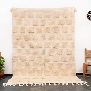 Alfombras suaves marroquíes al por mayor, diseño Vintage, alfombras de lana con mechones a mano, venta al por mayor, bereber marroquí para alfombras de sala de estar ITHL - Product Image 1