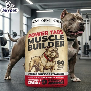 Suplemento Masticable Suave para Perros, Alto en Proteínas, para Desarrollo Muscular, Raza <span class=keywords><strong>Bully</strong></span>, <span class=keywords><strong>Pitbull</strong></span>, Rendimiento y Aumento de Masa Muscular, Venta al Por Mayor - Product Image 1
