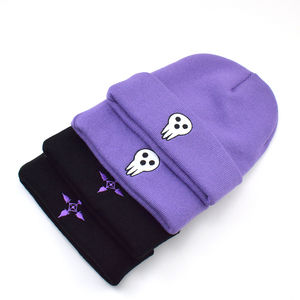 Vente en gros de bonnets pour hommes et femmes fabriqués sur mesure Bonnets d'hiver unis tricotés vierges chauds et décontractés Bonnet de sport de couleur unie - Product Image 2