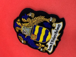 Custom Hand Embroidered Bullion Wire <b>Badges</b> Premium Pocket <b>Badge</b> <b>Holder</b>-Premium Custom Bullion <b>Badges</b> twill fabric - Product Image 4