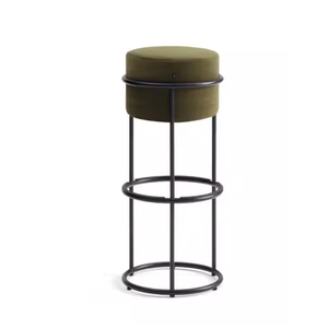 Tabouret de bar en métal avec cadre plaqué or, pour une utilisation dans les pubs, pour la décoration de la maison, du salon, des villas, utilisation de tabouret de bar - Product Image 3
