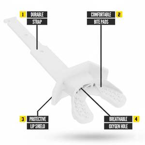 Protège-lèvres de rugby personnalisés de haute qualité pour le football américain, protection OEM, protège-lèvres, bouche, vente en gros - Product Image 2
