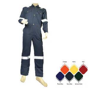 Usine directe en gros uniforme de travail ignifuge confortable combinaison de travail résistante à l'eau et à la flamme - Product Image 1