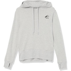 Sudaderas con capucha de manga larga con estampado de invierno de algodón 100% para mujer-Diseño sólido de ajuste suelto - Product Image 2