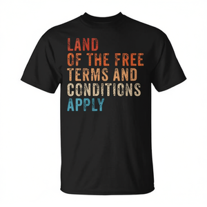 Camiseta vintage Land of the Free. Se aplican las condiciones y las condiciones generales del producto. - Product Image 2