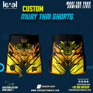 กางเกงต่อยมวยสำหรับผู้ชายกางเกงฝึกซ้อมแบบกำหนดเองกางเกง MMA แบบนิ่มแห้งเร็วระบายอากาศได้ดี - Product Image 5