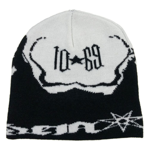 หมวกบีนนี่ผ้าฟลีซปักลาย 3 มิติ ดีไซน์ใหม่ คุณภาพสูง ระบายอากาศได้ดี กันน้ำ ผลิตจากผ้าฝ้าย รับสกรีนโลโก้ สำหรับฤดูหนาว - Product Image 1