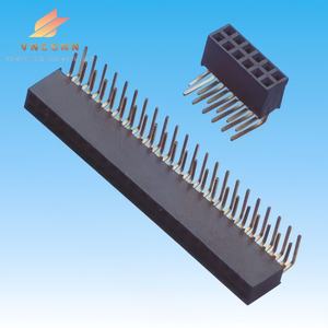 Vietnam Supplier's 2.50MM Double Row Female Straight Plug Y End FFC/FPCHigh Quality Flat Flex Connectors - Product Image 1