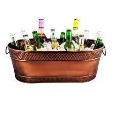 Seau à glace ovale en forme de feuille, nouveau seau à vin en métal, dernière boîte de stockage de vin galvanisé, vente en gros - Product Image 2