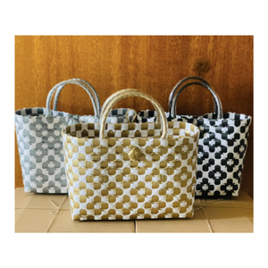 Bolso de PP tejido a mano artesanal de Vietnam para compras diarias Bolsa de compras de Año Nuevo ecológica de plástico-Caryln 0084935825297 - Product Image 2