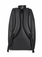 Sac à dos de tennis personnalisé imperméable en cuir PU perforé avec compartiment pour chaussures pour padel, pickleball, hommes et femmes