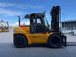 Carretilla elevadora diésel Hyundai 80D-9 2021, condición nueva y usada para talleres de reparación de maquinaria e industrias de transpaletas eléctricas - Product Image 5