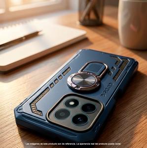 Funda de Uso Rudo + Mica con Anillo Giratorio 360 °   Soporte Magnético Armor Antigolpes, Cubierta Rígida con Soporte - Product Image 2