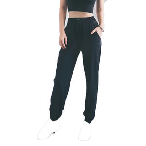 Pantalon de yoga respirant taille haute pour femme Pantalon de sport décontracté pour Fitness Plus Size Washed Technique - Product Image 5