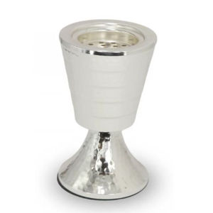 Porte-encens de brûleur Bakhoor en métal argenté de qualité supérieure dernier support décoratif Mabkhara de concepteur pour le parfum de maison de bureau - Product Image 3