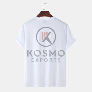 Ropa informal New Regular Fit Men 100% Cotton Plain Lightning Home Transpirable Eco-Friendly 300g Camiseta para hombres - Product Image 6