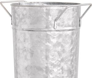 Vase à fleurs moderne en métal aluminium avec hôtels de couleur marron vaisselle pot de fleur fabricant en gros exportateur - Product Image 3