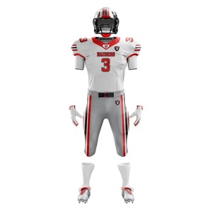 Ensemble de maillots de football américain pour hommes, bleu et jaune, imprimé numérique 16, col en V, manches courtes, anti-humidité, coupe classique - Product Image 6