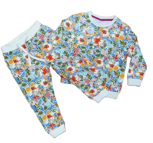 Sweat-shirt à manches longues en coton biologique de haute qualité à imprimé floral pour enfants et filles du fabricant du Bangladesh - Product Image 2