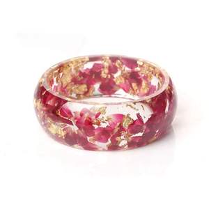 OTHER Jewelry Resin Acrylic <b>Bracelet</b> <b>Bangle</b> Exaggerated Dazzling Multicolor Wide Irregular Square Acrylic <b>Bracelets</b> - Product Image 5