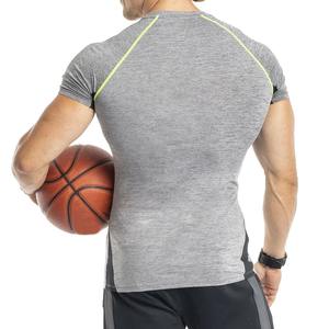 Directo de fábrica personalizado de los hombres Fitness impreso 100% algodón camiseta de alta calidad de punto de ajuste suelto - Product Image 4