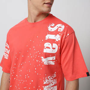 T-shirt pour homme en coton de luxe 100% coton T-shirt ample pour homme Uni décontracté Mode Manches courtes - Product Image 5