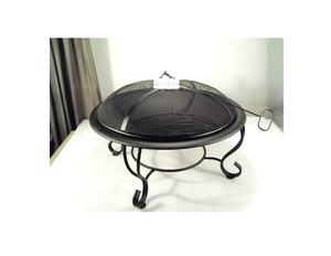 Mosaic Tile <b>Table</b> Fire Pit with BBQ for Indoor & Outdoor Use - Product Image 2