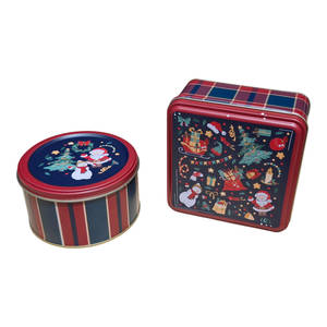 Evle <b>Enchanted</b> Christmas Collection Metal 2 Pcs Box Set - Product Image 1