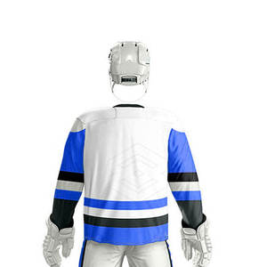 Uniformes de Hockey sobre Hielo 2025 Cómodos, Transpirables y Ecológicos, 100% Poliéster, Precio Bajo, Venta Caliente, Impresión de Logotipo Personalizado - Product Image 5