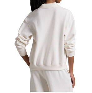 Polo à manches longues chic pour femmes de qualité supérieure sweat à capuche nouvelle mode LOGO haut avec fonction de taille supérieure pour l'hiver - Product Image 3