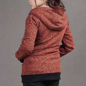 Novedad, Sudaderas con Capucha y Cremallera para Mujer, con Estampado por Sublimación, Ropa Casual y de Moda, Tela de Algodón, Manga Larga - Product Image 4