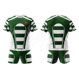 Bajo MOQ último diseño Rugby uniforme transpirable deportes al aire libre desgaste Rugby uniforme para adultos - Product Image 1