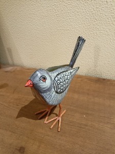 Décorations de table sur le thème des oiseaux en bois peintes à la main sur mesure idéales pour les magasins de décoration de la maison pour la revente - Product Image 5