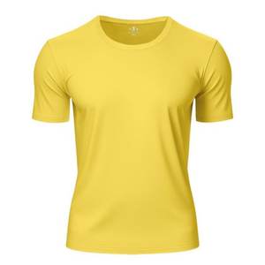 Camiseta de verano para hombre, Camisetas básicas holgadas de manga corta a la moda coreana, camisetas sólidas, camiseta de gran tamaño Unisex 260GSM - Product Image 6