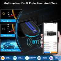 JFIND OBD JF327 Pro ELM327 BT5.1 PIC18F25K80 Lector de código de coche universal Sistema completo OBD2 Escáner de diagnóstico