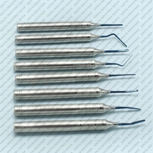 Kit de Periotomo Dental Flexible Premium con Puntas Recubiertas de Titanio, Instrumentos para Extracción de Raíces, Instrumentos Quirúrgicos Dentales Periodontales - Product Image 3